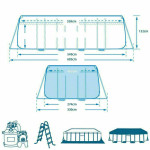 Intex Ultra XTR Πισίνα PVC με Μεταλλικό Σκελετό & Αντλία Φίλτρου 549x274x132εκ. Intex Ultra XTR Πισίνα PVC με Μεταλλικό Σκελετό & Αντλία Φίλτρου 549x274x132εκ.